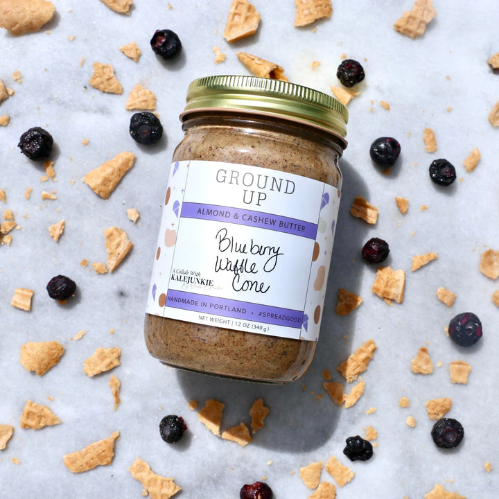 Blueberry Waffle Cone Nut Butter