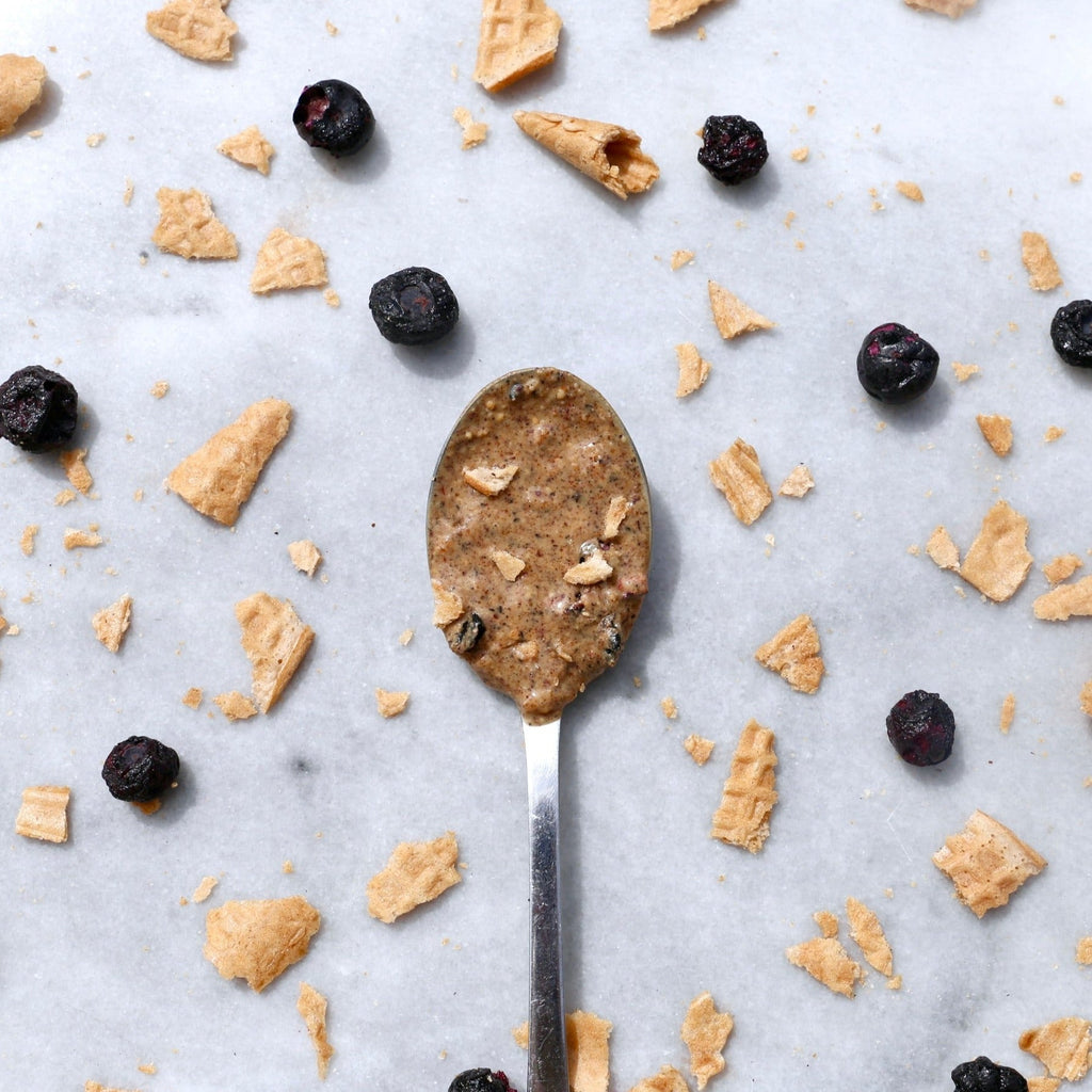 Blueberry Waffle Cone Nut Butter