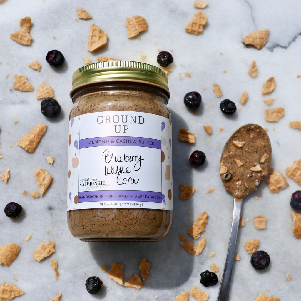 Blueberry Waffle Cone Nut Butter