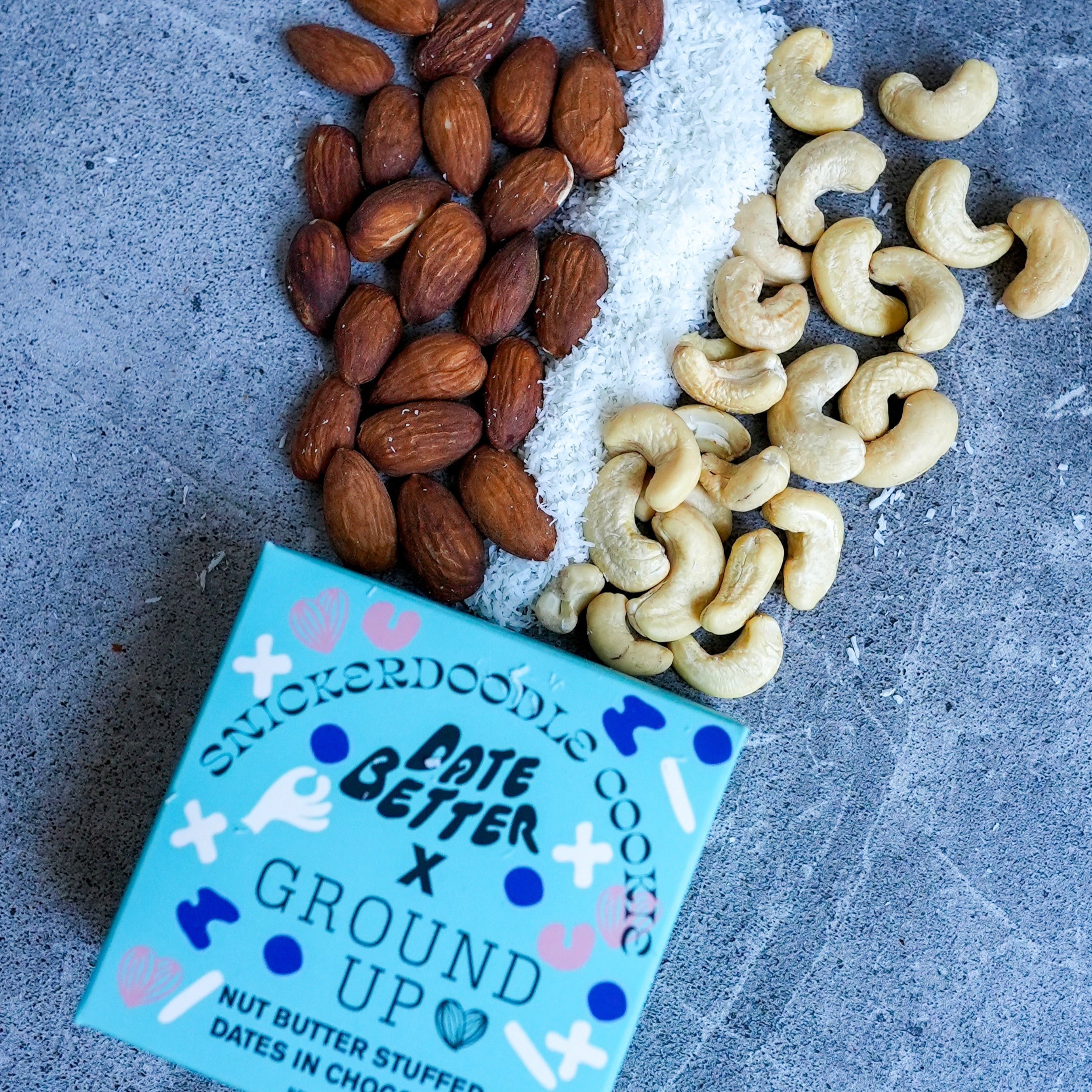 Snickerdoodle Chocolate Covered Date Bites