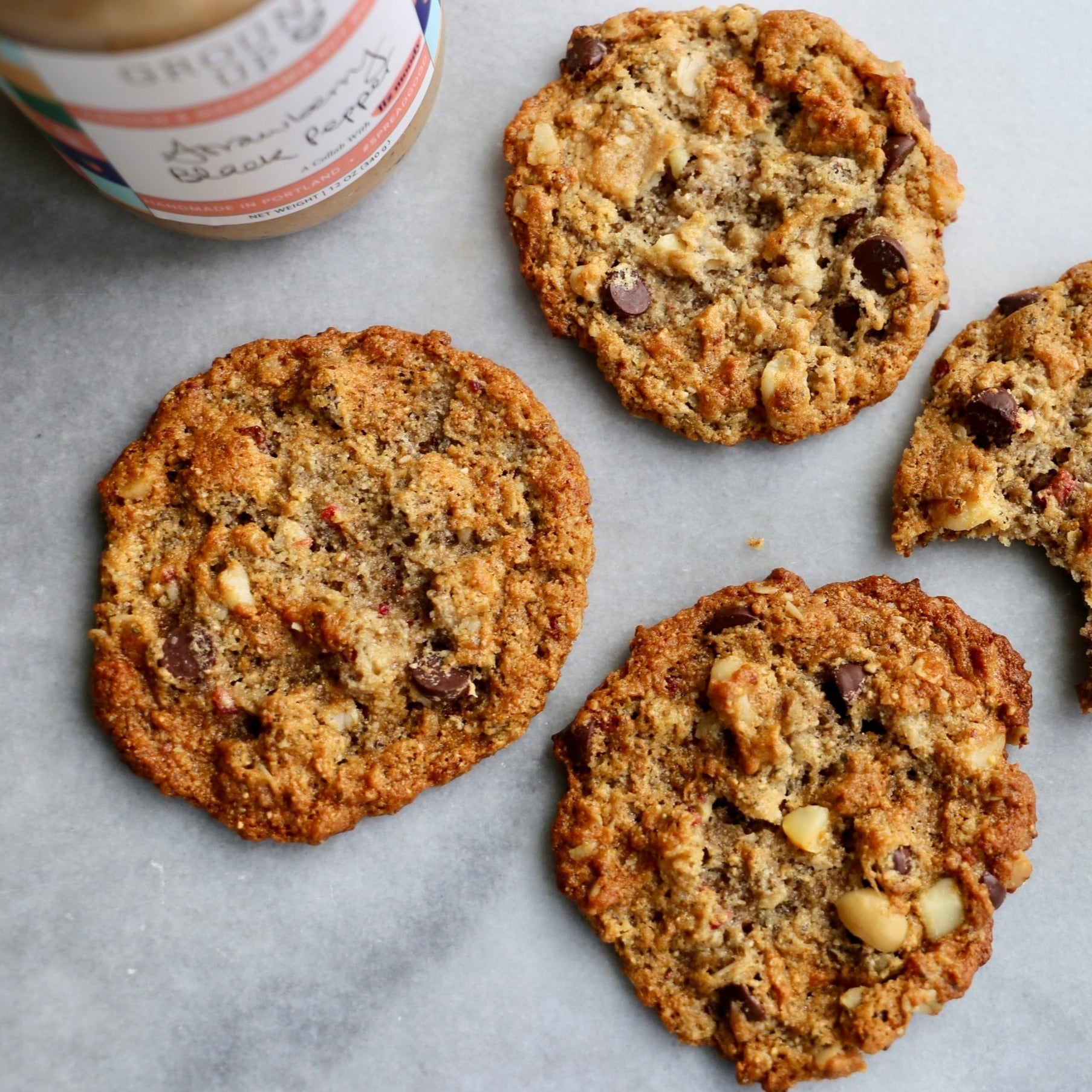 Strawberry Black Pepper Nut Butter