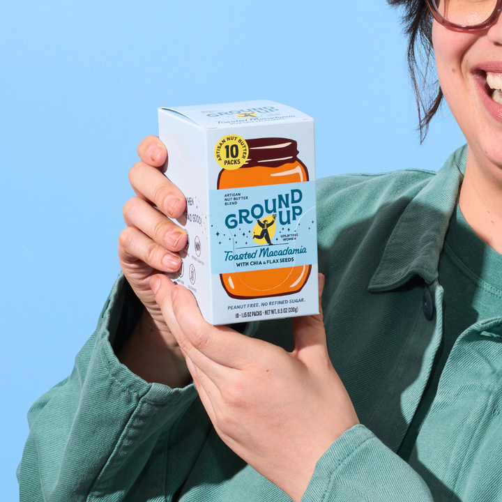 Single-Serve Squeeze Packs: Toasted Macadamia Nut Butter (Box of 10)