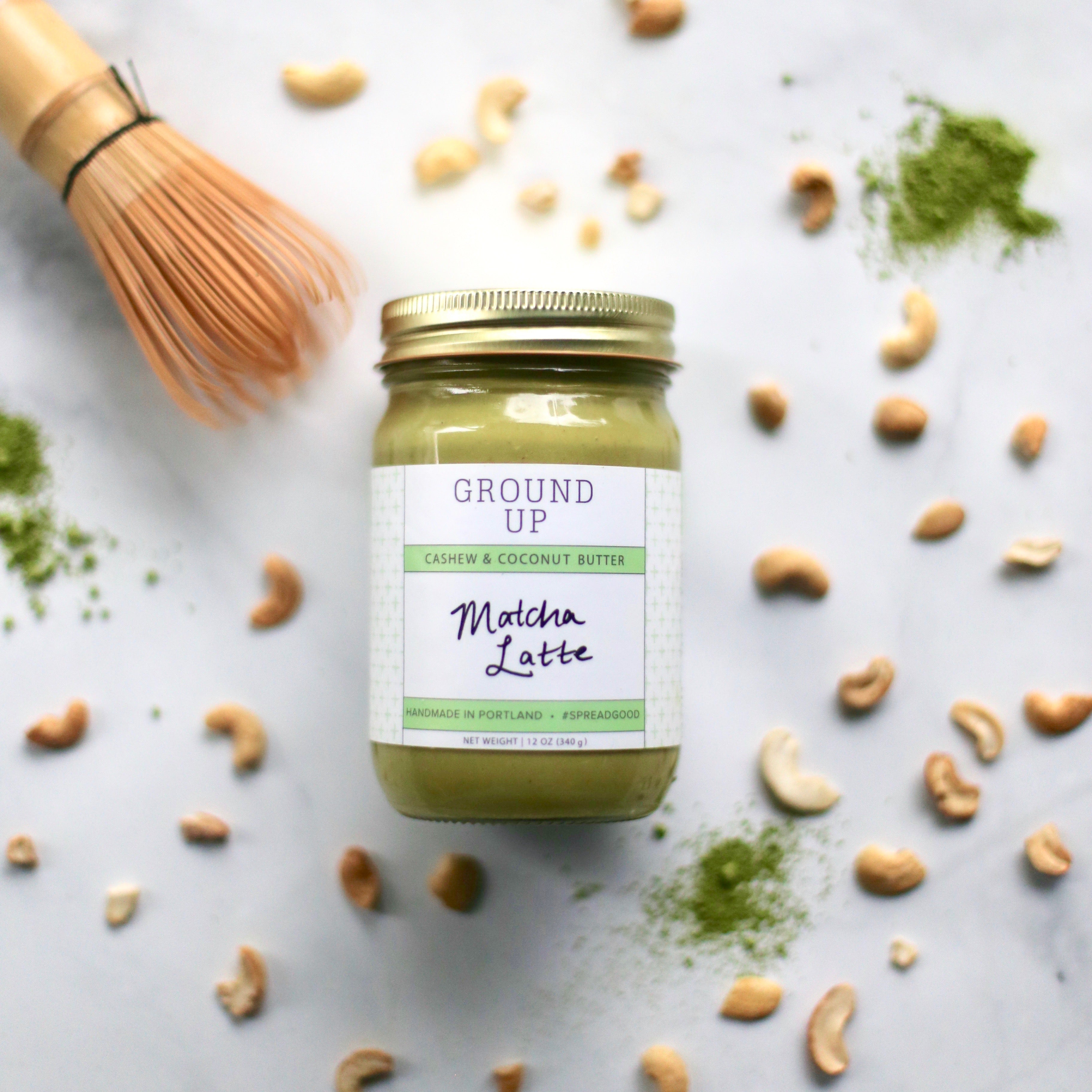 Matcha Latte Cashew + Coconut Nut Butter