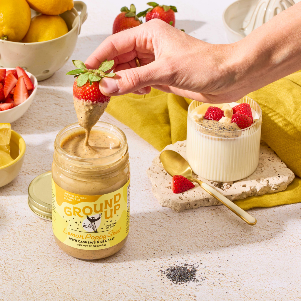 Lemon Poppy Seed Nut Butter