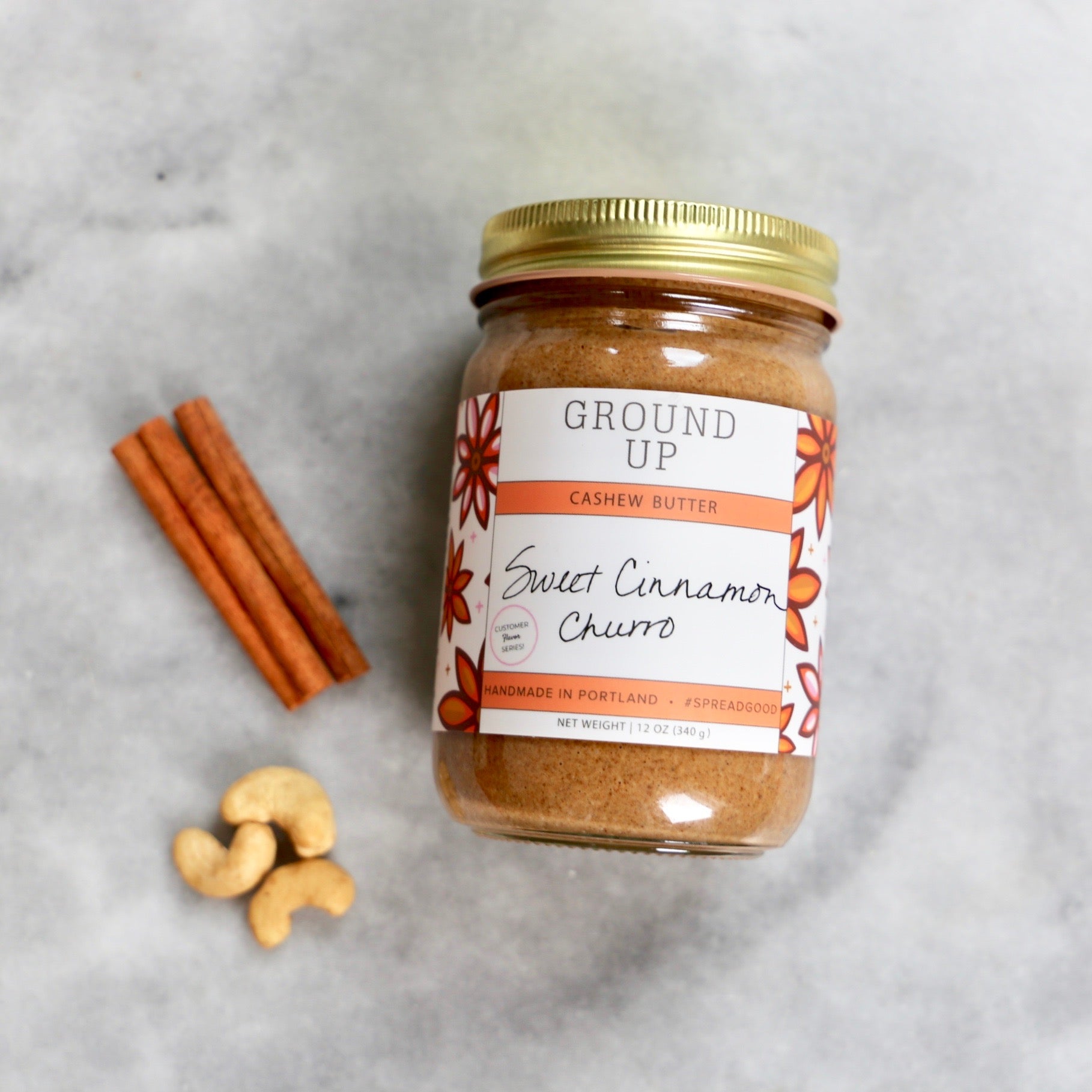 Sweet Cinnamon Churro Cashew Butter
