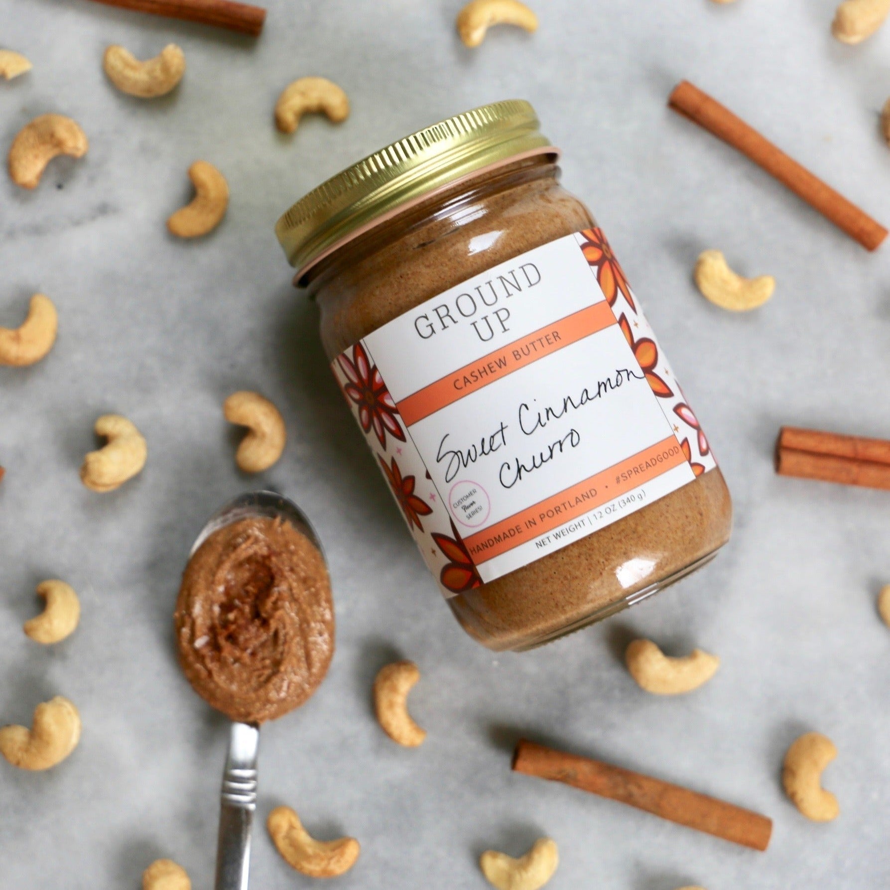 Sweet Cinnamon Churro Cashew Butter